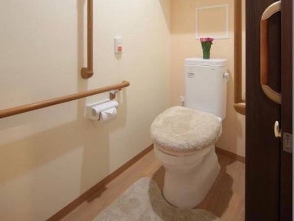 清潔感あるトイレスペース