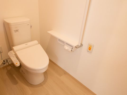 バリアフリーなトイレ設備