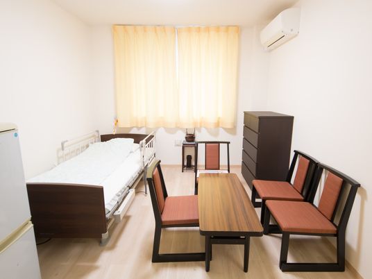 清潔な個室の居室