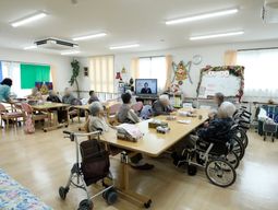 共有スペースでの日常風景