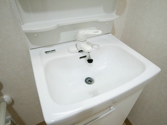 清潔な洗面台