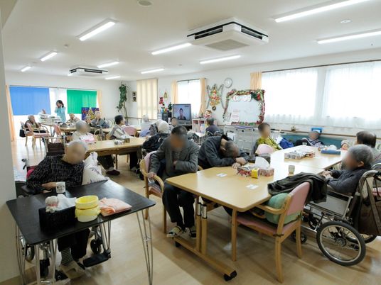 ゆったりとした共有スペース