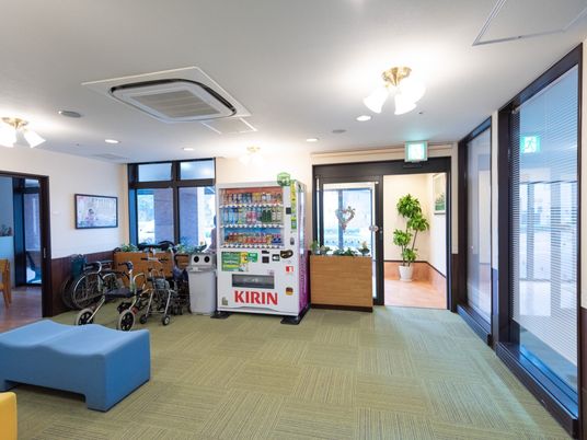 リラックスできる共有スペース