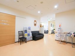 明るいロビーコーナー