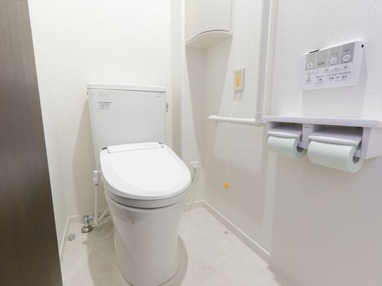 清潔感のあるトイレ空間