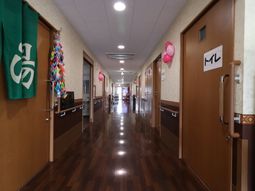 清潔感のある廊下