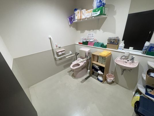 設備が整ったトイレ