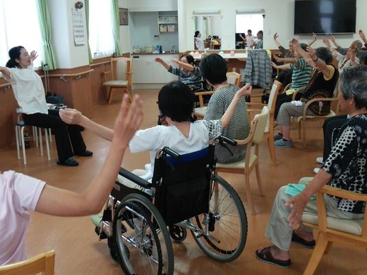 機能訓練の様子