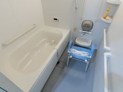 快適なバリアフリー浴室
