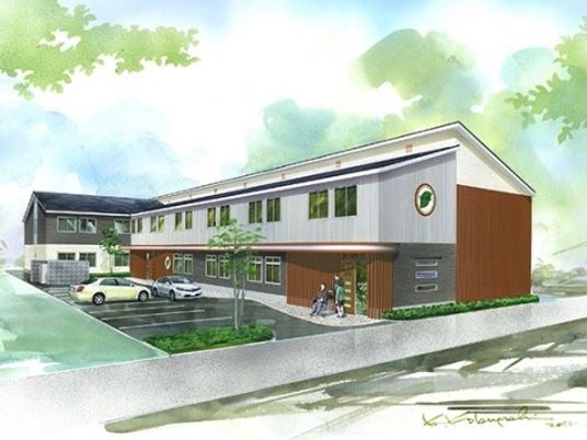 施設の清潔な外観