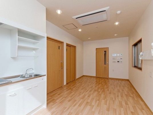 清潔な空間の居室