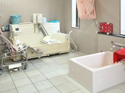 機能的な浴室設備