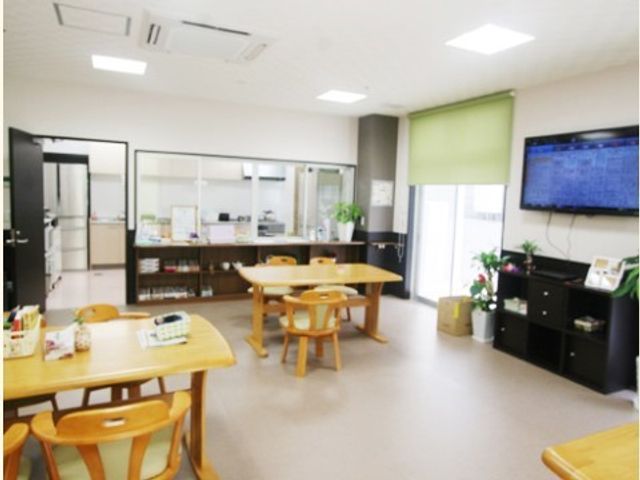 明るい待合室