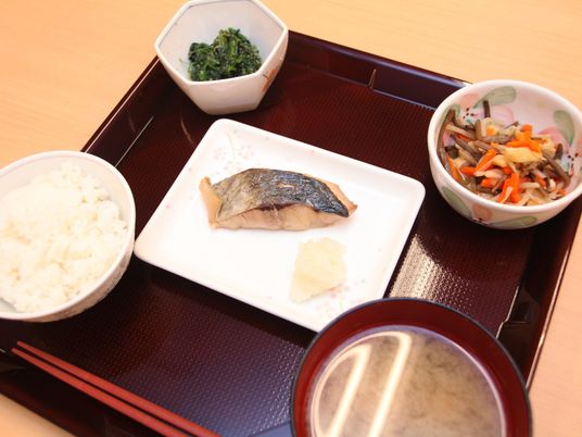 和食の食事セット
