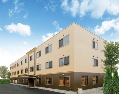3階建ての外観