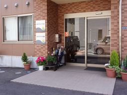 エントランスのきれいな建物