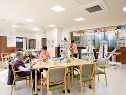 活動的な日中の様子