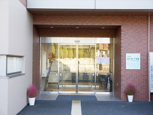 入りやすいエントランス