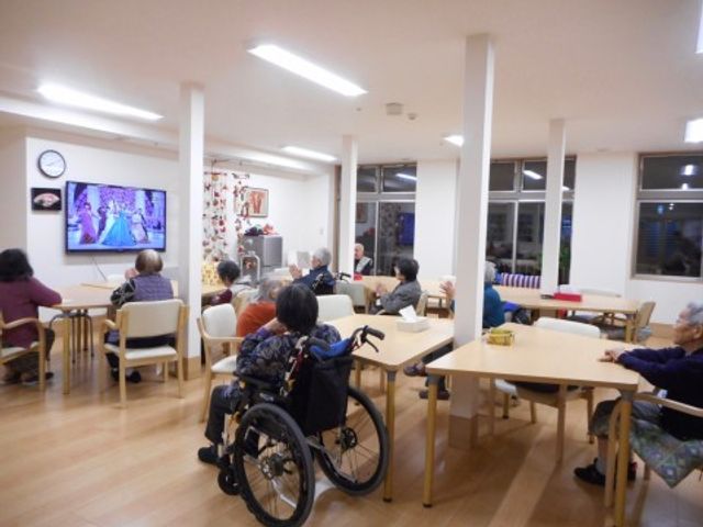 共有スペースでのひととき