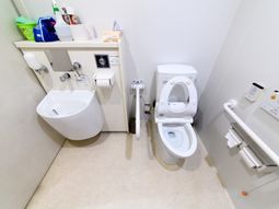 清潔なトイレスペース