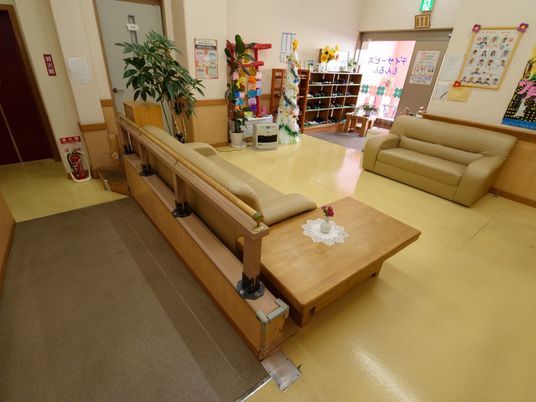 温かみのある共用スペース