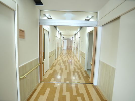 清潔感のある廊下