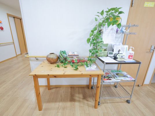 居心地のよい休憩スペース