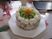 フルーツケーキの上