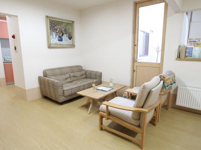 居心地の良い居間の一角