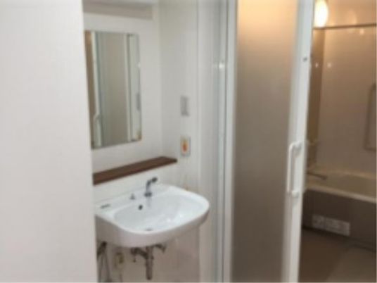 清潔な浴室の一部