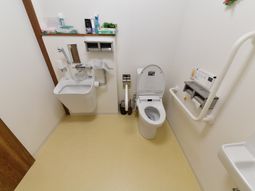 清潔感あるトイレ設備