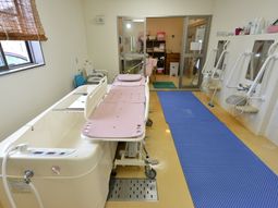 清潔な機能訓練室