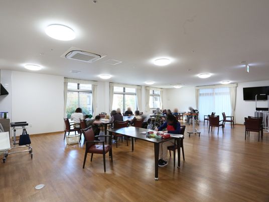 広々とした共有スペース