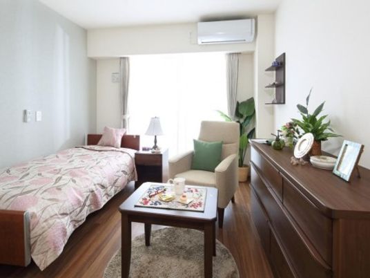 快適な個室の様子