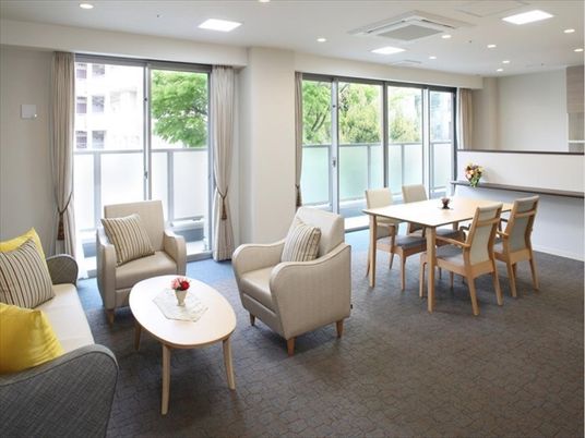 快適な共用ラウンジ