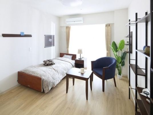 清潔感ある明るい居室