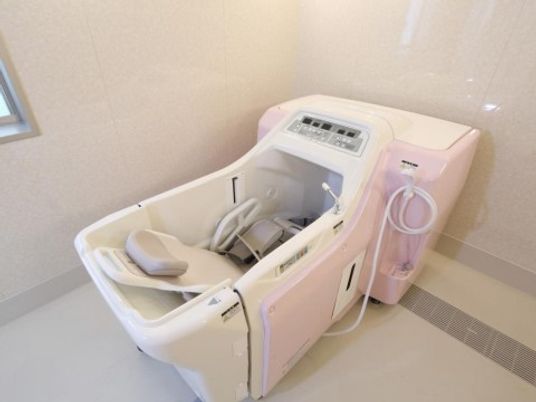 機能的な浴室設備