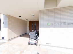 明るいエントランス