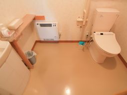 バリアフリートイレの一角