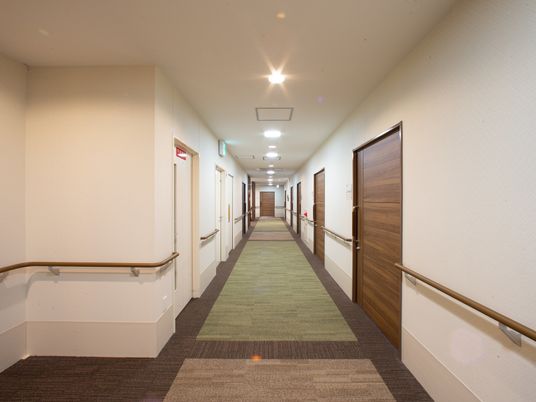 清潔感のある廊下