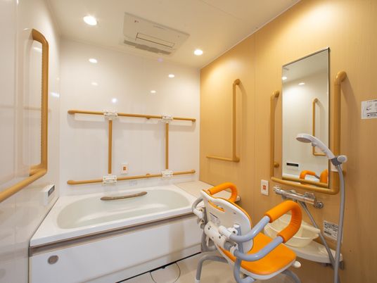 バリアフリー浴室設備