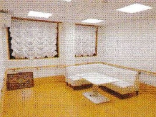 和室の明るい居室