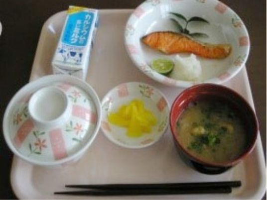 バランスの取れた食事内容