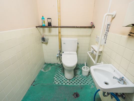 清潔なトイレ設備