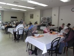 利用者の食事風景