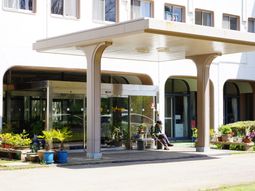 エントランスと花壇