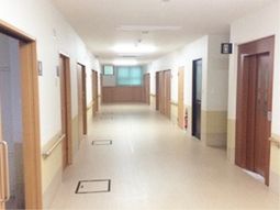 清潔な廊下の風景