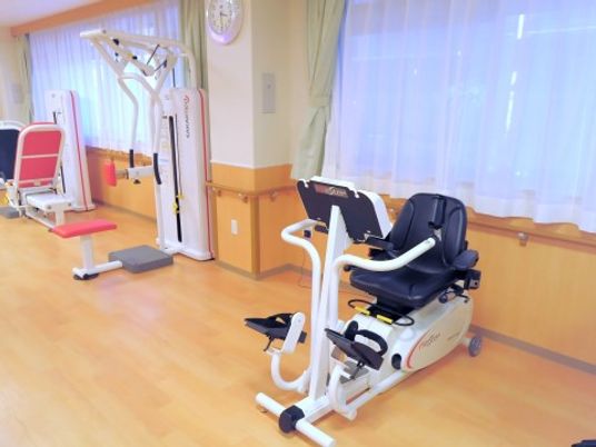 リハビリ用具のある部屋