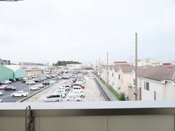 バルコニーからの景色