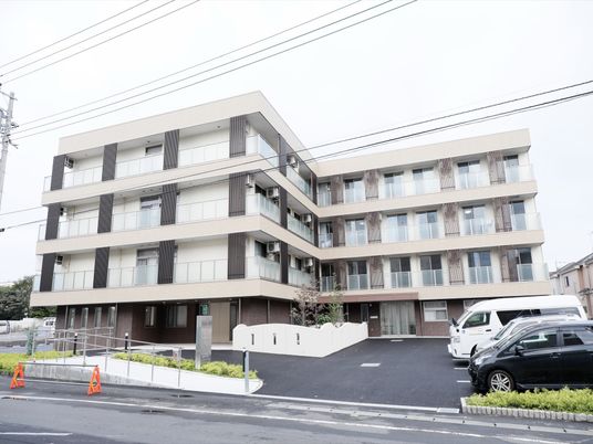 清潔な外観の建物
